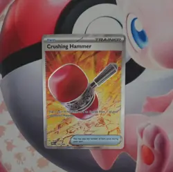 Pokemon TCG - Crushing Hammer 105/084 - Pitch Black - Holo Ultra Rare Card - Image 3