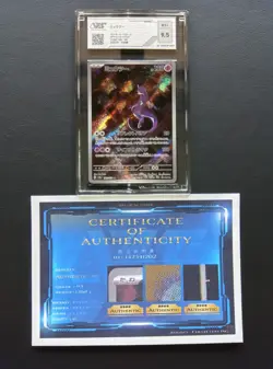 [VSS 9.5] Mewtwo 183/165 AR SV2a Pokemon Card 151 Japanese 2023 - Image 5