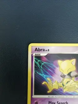 Pokemon Card Abra 69/123 D&P Mysterious Treasures Common - Image 2