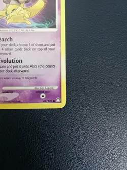 Pokemon Card Abra 69/123 D&P Mysterious Treasures Common - Image 5
