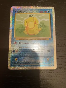 Pokemon TCG Legendary Collection Psyduck Card Reverse Holo 88/110 LP+/NM - Image 1