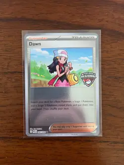 Pokemon TCG Dawn Regional Stamped Holofoil Promo Card - Image 1