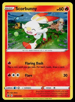 Scorbunny SWSH244 SWSH: Sword & Shield Promo Cards Holo - Image 1