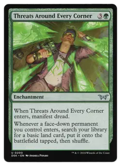 MTG Threats Around Every Corner | #200 Duskmourn: House of Horror | English - Image 1