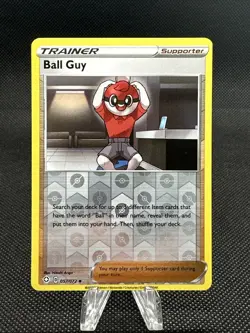 Ball Guy (057/072) [Reverse Holo] (NM) - Pokemon - Shining Fates 🔶 - Image 1