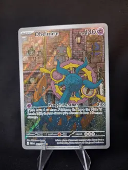Pokemon TCG Dhelmise Illustration Rare 91/084 Pitch Black EN NM - Image 1