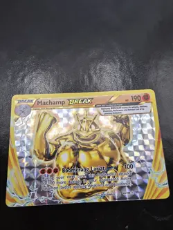 Machamp BREAK 60/108 Pokemon XY Evolutions Holo Foil Card 2016 - Lightly Played - Image 1