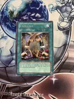 (66) Yugioh! Exchange EDS-001 Secret Rare MP/HP - Image 1