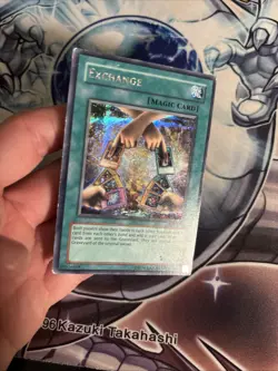 (66) Yugioh! Exchange EDS-001 Secret Rare MP/HP - Image 3