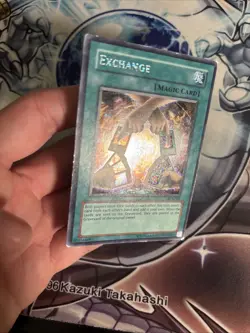 (66) Yugioh! Exchange EDS-001 Secret Rare MP/HP - Image 5