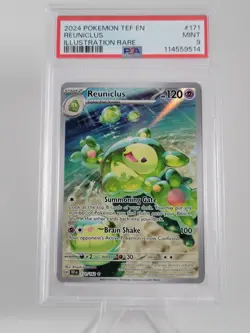 Pokemon - Reuniclus - Temporal Forces - 171/162 - Illustration Rare- PSA 9 Mint - Image 3