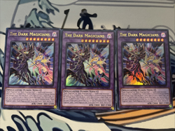 Yugioh The Dark Magicians x3 Ultra Rare RA04-EN054 Near Mint - Image 1