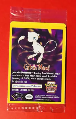Nintendo Pokemon TCG Catch Mew Sealed Movie PROMO-Sealed - Image 1