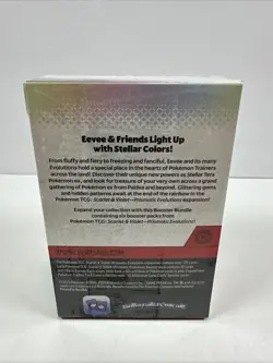 Pokemon Prismatic Evolutions Booster Bundle Sealed 6 Packs Scarlet Violet - Image 2