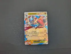 Pokemon TCG Mega Lucario EX Black Star Promo MEP 012 Mint Condition - Image 1