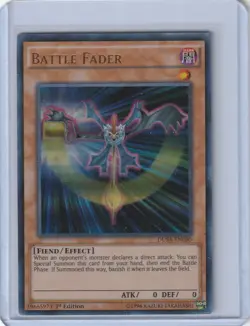 Yugioh DUSA-EN080 Battle Fader - Ultra Rare Ist Edition - Image 1