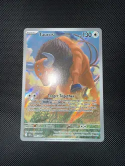 Pokemon TCG Tauros 096/086 Chaos Rising Holo Mint Condition - Image 1