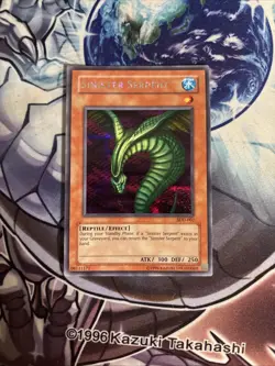 (51) Yugioh Sinister Serpent SDD-002 Parallel Secret Rare Promo VLP - Image 1