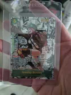 One Piece TCG OP 12-118 Jewelry Bonnie Manga Rare - Image 1