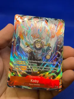 One Piece Premium Booster The Best Vol 2 Koby PRB02-001 Alternate Alt Art NM - Image 3