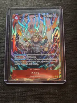 One Piece - Koby - Premium Booster-The Best-Vol. 2 - PRB02-001 - Alt Art - NM - Image 1