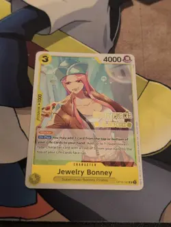 Jewelry Bonney Judge Pack Vol. 7 Foil Stamped One Piece Promo OP10-107 - Image 1