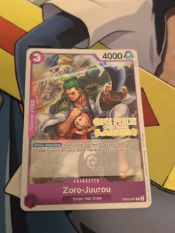 Zoro-Juurou (Judge Pack Vol. 3) Stamp Promo One Piece TCG - Image 1