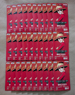 One Piece OP-13 Carrying on His Will Sleeved Booster Packs - Lot of 30- OP13 - Image 1