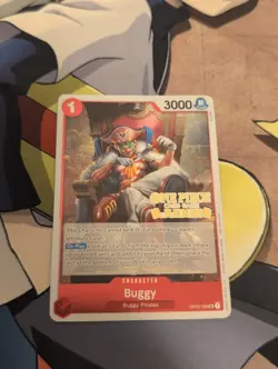 One Piece TCG Buggy OP03-008 Judge Promo - Image 1