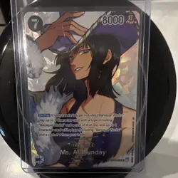 Bandai One Piece CCG Ms. All Sunday OP04-064 OP04 Alt Art Foil SR 8000 - Image 1