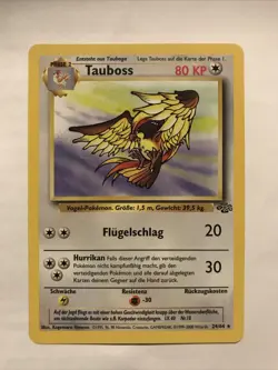 Pokemon Card Pidgeot Tauboss Jungle German 24/64 Non Holo - Image 1