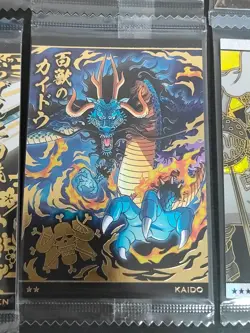 One Piece Wafer Card Lot 9pcs Bandai Japan Oden Kaido Rayleigh sealed eb235 - Image 5