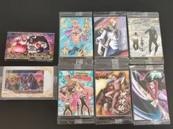 One Piece Wafer Card Lot 8 Marco Mihawk Akazaya Nine Bandai Japan Sealed eb395 - Image 1
