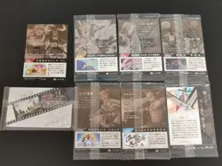 One Piece Wafer Card Lot 8 Marco Mihawk Akazaya Nine Bandai Japan Sealed eb395 - Image 2