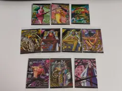 One Piece Wafer Card Part 9 Lot 10 Bandai Sealed Oden Katakuri Admirals eb394 - Image 1