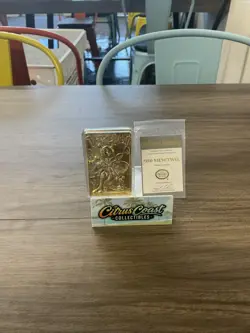 Burger King Mewtwo Card 1999 Gold Plated, 24k W/ Cert - Image 1