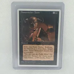 Demonic Tutor Revised Edition German MTG UNPLAYED - Image 3