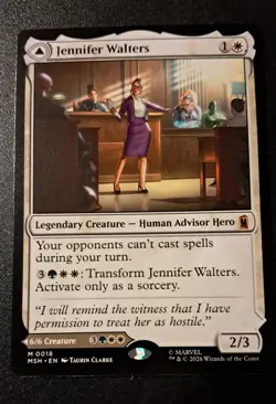 Magic: The Gathering Marvel Jennifer Walters Mythic Rare #0018 MTG MSH - Image 1