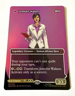 Jennifer Walters The Sensational She-Hulk #0355 Foil MTG MSH Borderless NM - Image 1