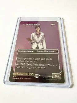 Jennifer Walters The Sensational She-Hulk #0355 Foil MTG MSH Borderless NM - Image 3