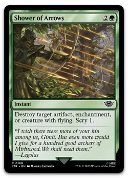 Shower of Arrows #188 (NM) Lord of the Rings LTR Magic MTG - Image 1