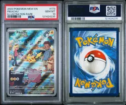 PSA 10 Pokemon Pikachu Illustration Rare Holo SV 151 173/165 English 2023 - Image 3
