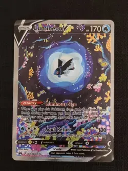 GG39/GG70 Lumineon V. Pokemon TCG : Crown Zenith. Free Aus Tracked Shipping - Image 1
