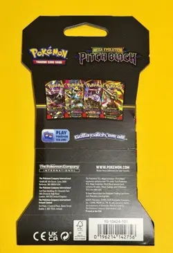 Pokemon TCG Mega Evolution - Pitch Black New Factory Sealed Booster Pack - Image 3