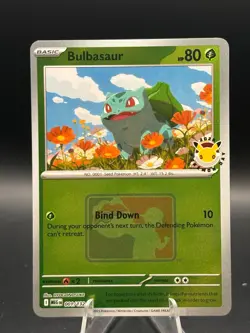 Bulbasaur (Pokemon Day 2026) 001/132 Holofoil NM - Image 1