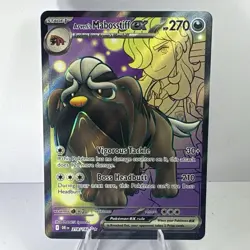 Arven's Mabosstiff ex 218/182 Ultra Rare - Pokemon - CCG + Free Delivery - Image 1