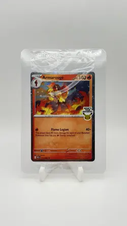 Pokemon Pitch Black Armarouge Promo 012/084 Cosmo Swirl! - Image 1