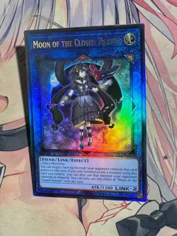 YUGIOH Asian English Moon of the Closed Heaven Ultimate rare SUDA-AE112 NM - Image 1