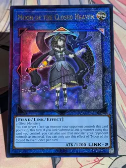 YUGIOH Asian English Moon of the Closed Heaven Ultimate rare SUDA-AE112 NM - Image 4