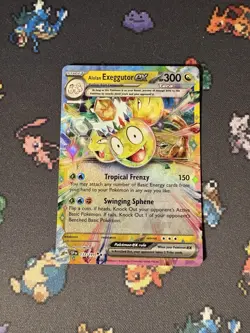 Pokemon Cards Alolan Exeggutor ex 133/191 Ultra Rare Surging Sparks - (NM) #1 - Image 1